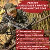 Camo Silencing Tape, 2 Rolls Camouflage Self Adhesive Tape Silencing