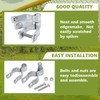 1-5/8" x 1-5/8" Chain Link Fence Gate Post Hinge Kit,