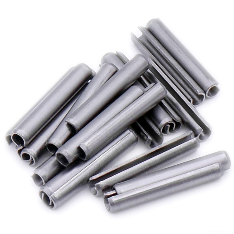 D3 (3mm x 30mm) Slotted Spring Pin (Heavy) - Stainless