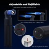 HONEST Lighter Butane refillable lighters Home Use (Black&black)