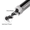 uxcell Square Hole Drill Bit, 1" High-Carbon Steel Hollow Chisel