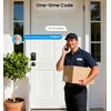 Veise Fingerprint Door Lock with 2 Knobs - Keyless Entry