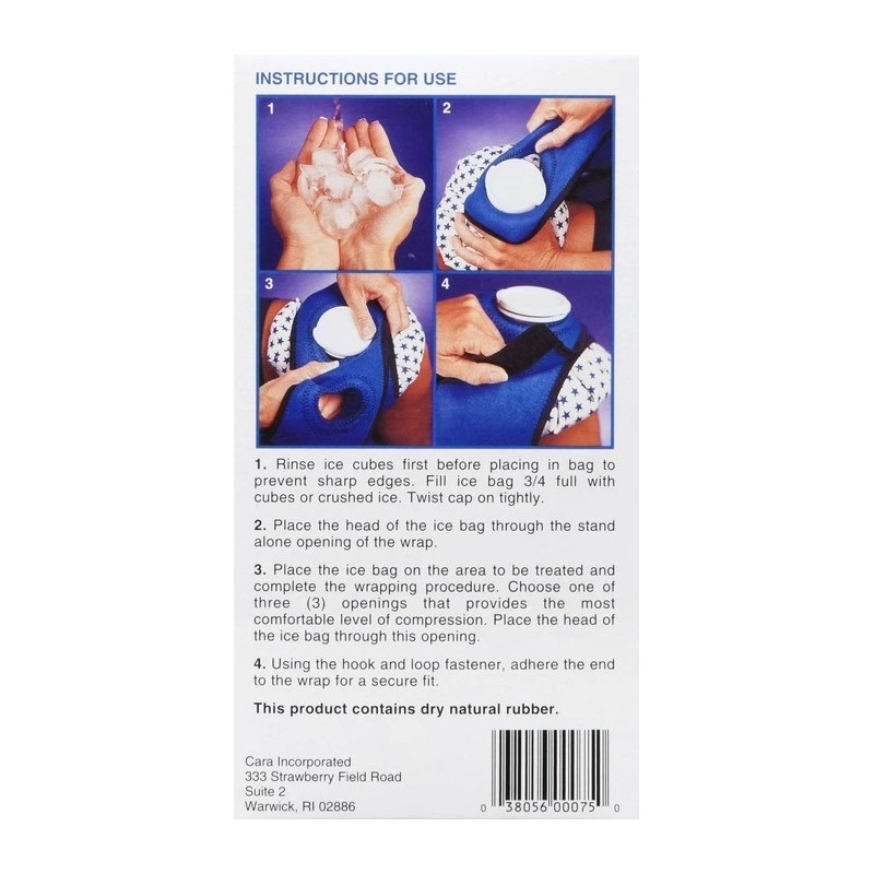Cara Ice Bag + Wrap Cold Therapy Compression System