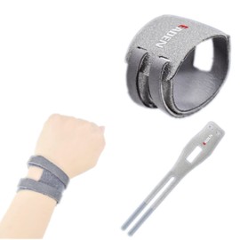 NMD&LR Wrist Brace, Pack of 2 Wrist Protection Bands, Thin and Breathable, Suitable for TFCC Tear, Ulnar Wrist Pain, Sprained Tendon Sheath and Weight Load