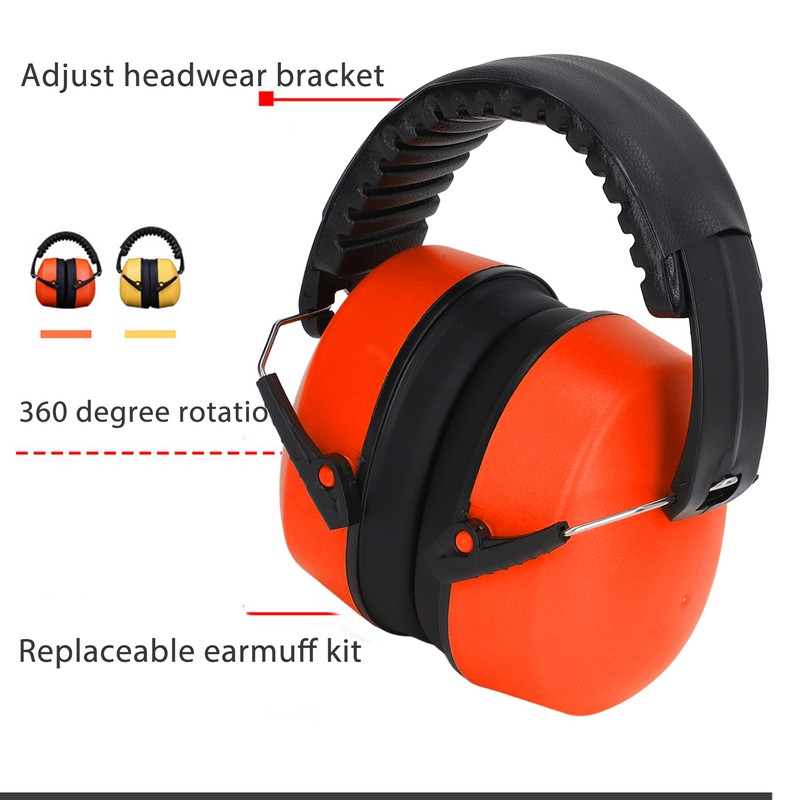 Baby Ear Muffs Noise Blocking Hearing Protection Free Rotation Infant