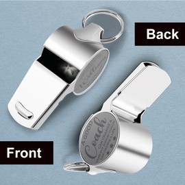 QIBAJIU Williams Mental Soccer Coach Gifts for Men Whistles with Lanyard, for Coaches Whistle, Football Gifts, Soccer Hockey Basketball Volleyball Baseball Coach Gifts for Men Women Teacher