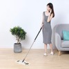Eyliden Dust Mop with Reusable Washable Pads - One Touch