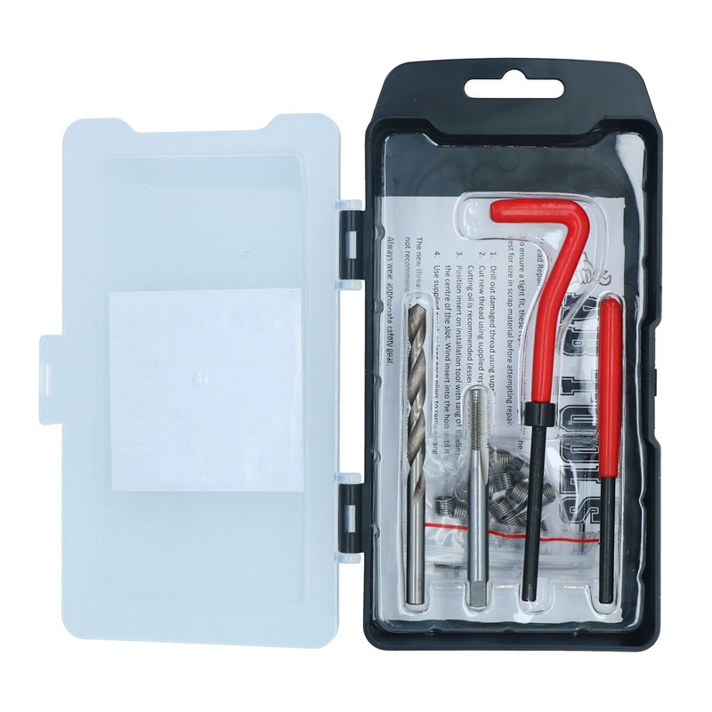 AB Tools M6 x 1.0mm 20pc Helicoil Thread Repair Kit