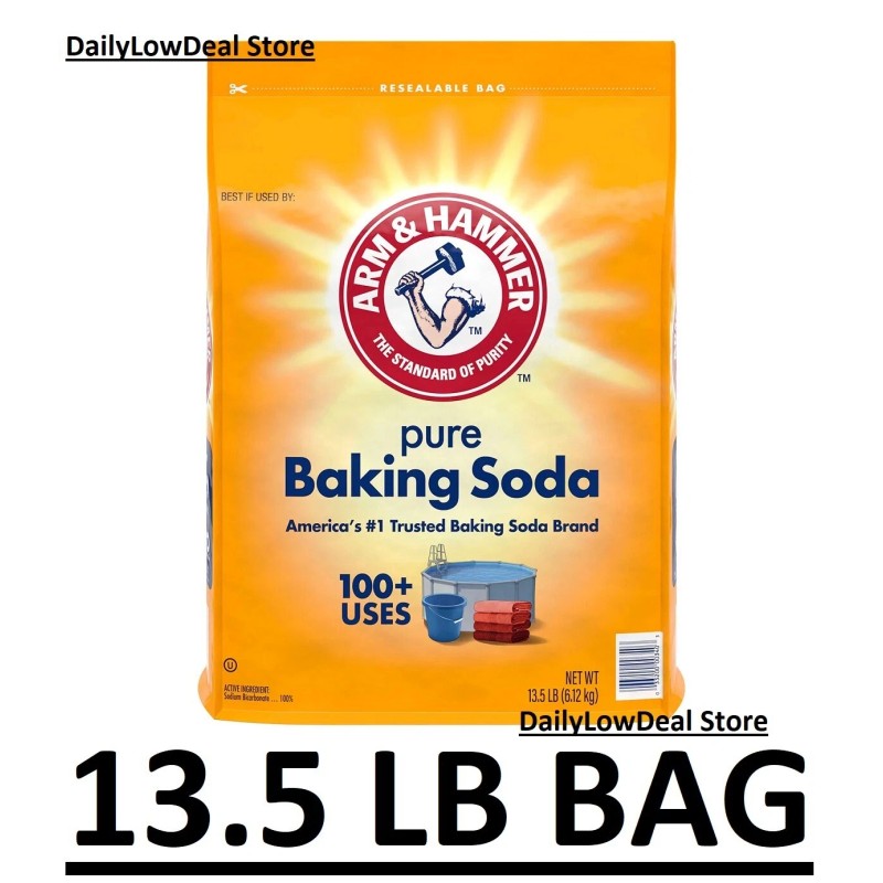 Arm & Hammer 🔥Arm & Hammer Pure Baking Soda, 13.5