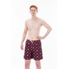 Kes-Vir Men's Penguin Board Eco-Shorts, with Built-in Waterproof Inner Briefs