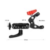 SZRIG Multi-Functional Ballhead Clamp Magic Arm Adapter with Bottom Clamp