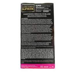 Ultra Sheen Supreme No Lye Relaxer Kit Super,Pack of 2