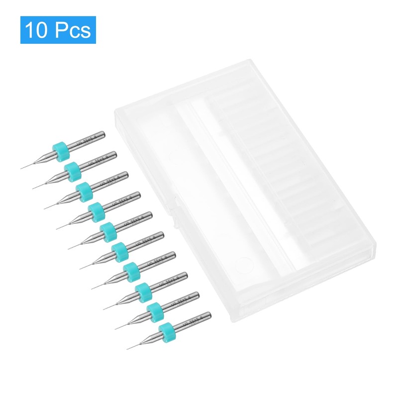 sourcing map PCB Drill Bits 0.35mm Tungsten Carbide Rotary Tool