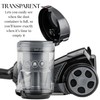 OVENTE Replacement Dust Container for Bagless Canister Vacuum Cleaner ST2620