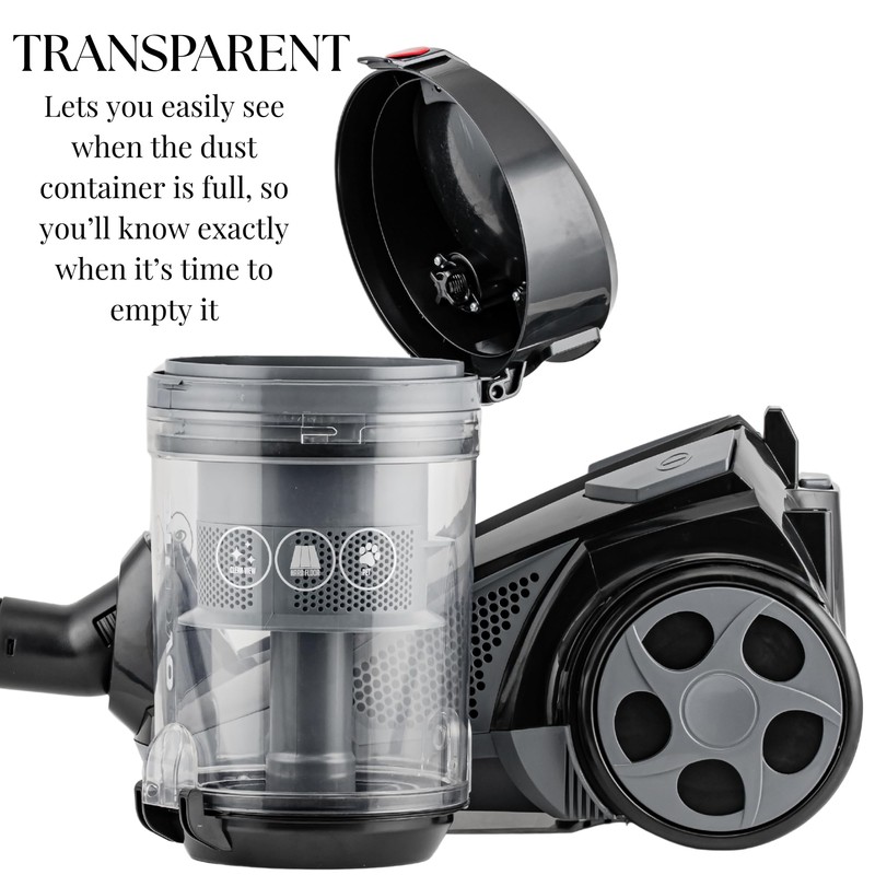 OVENTE Replacement Dust Container for Bagless Canister Vacuum Cleaner ST2620