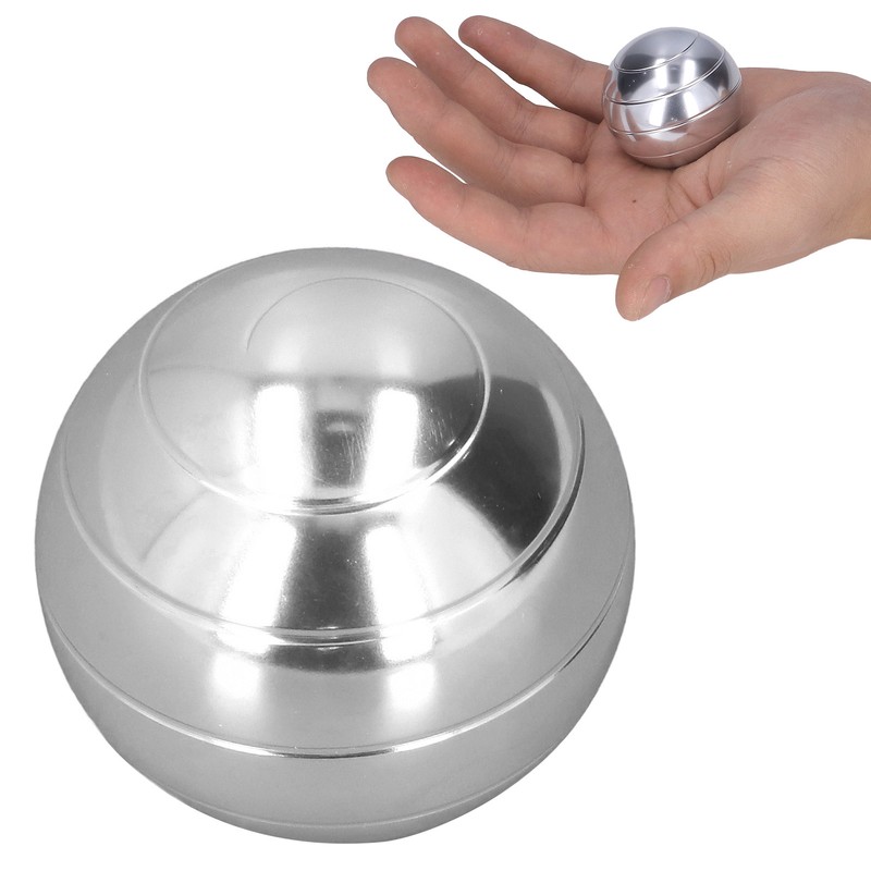 45mm Diameter Gyroscope Ball Alloy Rotating Anxiety Relief Fingertip Decompression