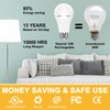 Neporal A19 Rechargeable Light Bulbs, Socket Rechageable Battery Backup for
