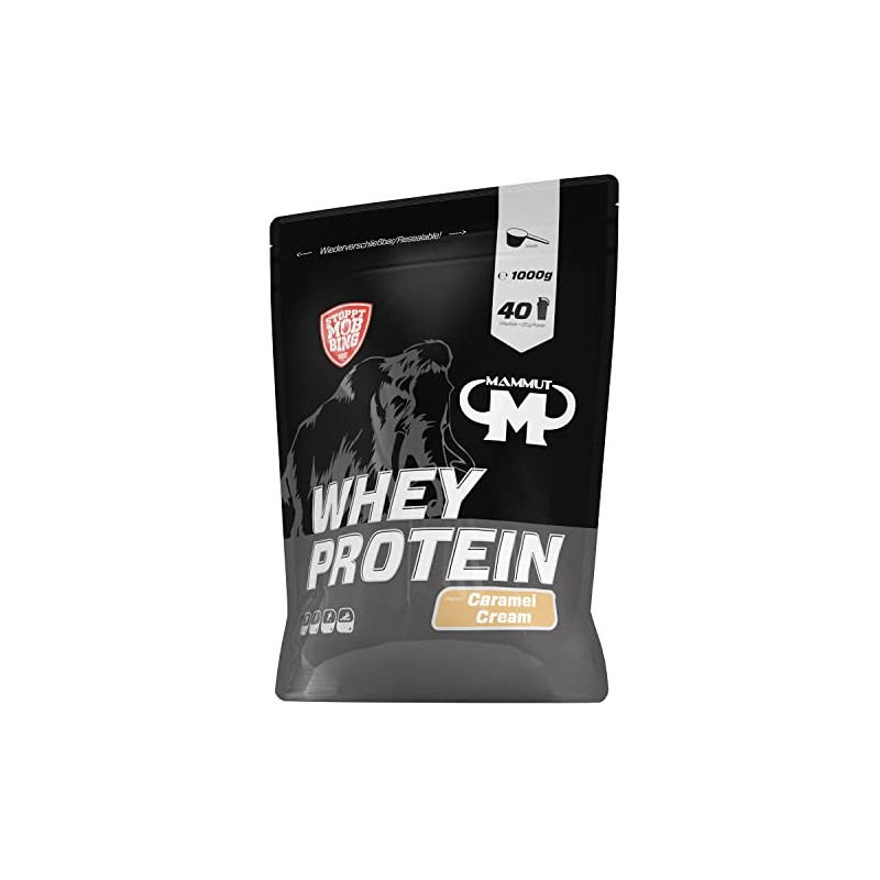 Whey Protein - Caramel Cream - 1000 g Zipp-Beutel