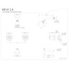 Kingston Brass KB148 Twin Acrylic Handle Tub and Shower Faucet,