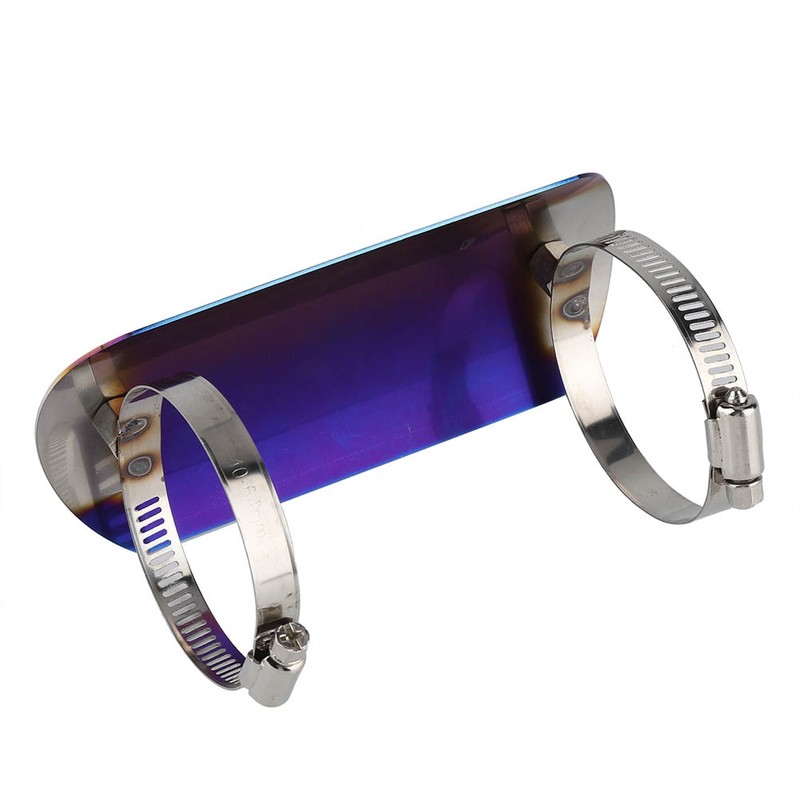 Motorcycle Exhaust Middle Pipe Heat Shield Link Tube Protector Cover