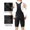 LAMEDA Mens Cycling Bib Shorts 3D Padded Cycling Bike Bib