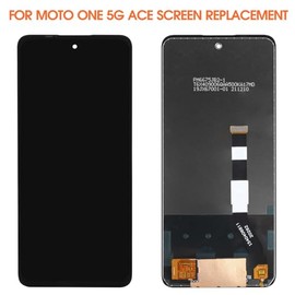 Para Moto One 5G Ace - visualización de repuesto para Moto One 5G Ace LCD XT2113-2 XT2113-1 LCD digitalizador de visualización táctil