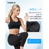 Yvette Sports Bra Non-Shaking High Support, Back Hook Type, Mesh