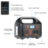 KEPEAK Portable 150W Power Station Solar Generator Backup Power LED