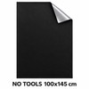 100% Blackout Window Cover for Bedrooms – Light Blocking Privacy