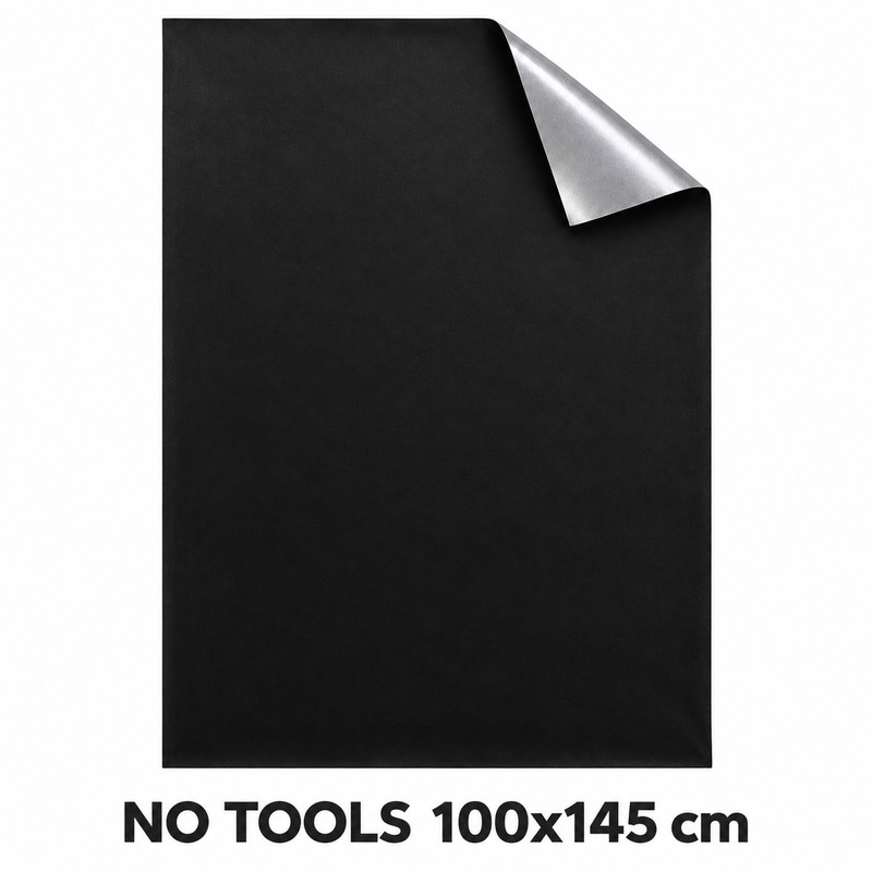 100% Blackout Window Cover for Bedrooms – Light Blocking Privacy