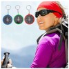 Taicols Pack of 6 Mini Compass for Survival Camping Navigation