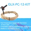 WMWUJ GLX-PC-12-KIT Pool Temperature Sensor Thermistor with 15 Feet Cable