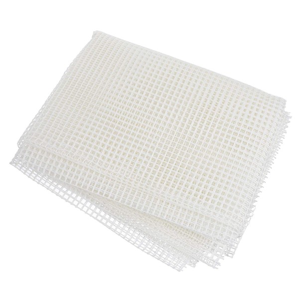 EXCEART Rug Hooking Mesh Canvas Blank Latch Hook Rug Making