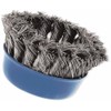 Cup Brush Diameter 75 mm M14 Knotted Wire Brush for