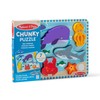 Melissa & Doug Sea Creatures Ocean Wooden Chunky Puzzle -