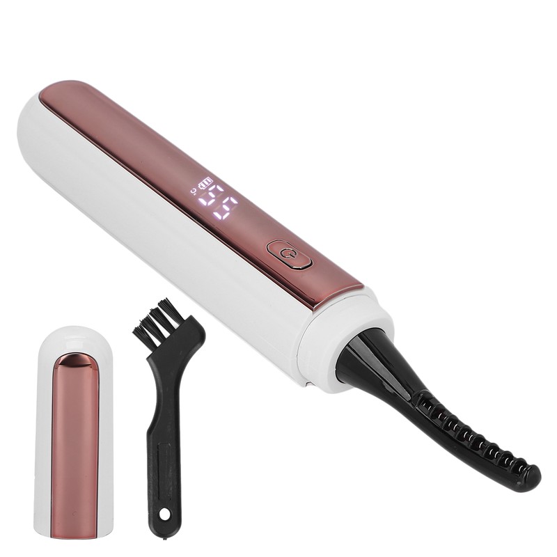 Electric Eyelash Curler USB Rechargeable 4 Level Temp Heated Eyelash