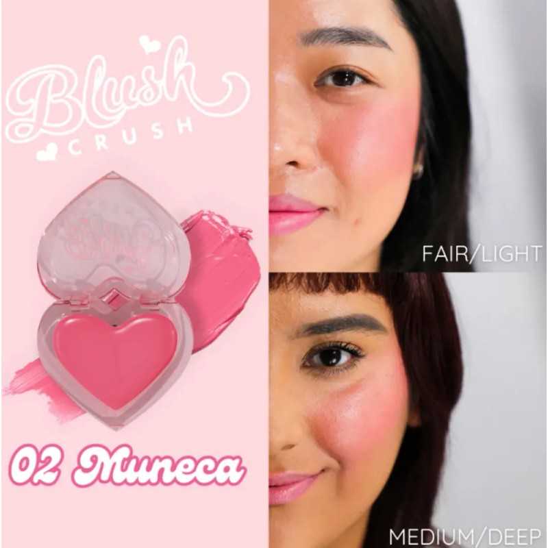 Rubor Blush Crush Lip & Cheek Balm Italia Deluxe Balsamo