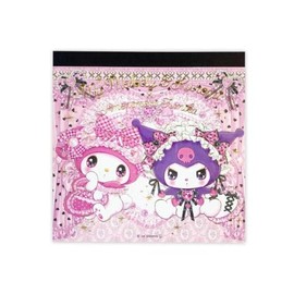 My Melody & Kuromi [Notepad] Memo Pad Amanomori Fumika