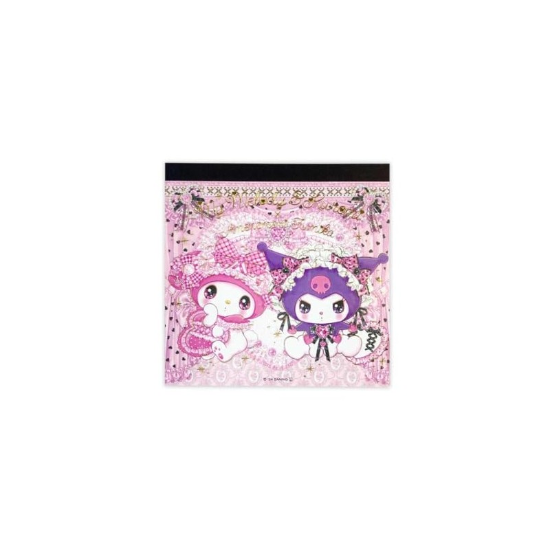 My Melody & Kuromi [Notepad] Memo Pad Amanomori Fumika