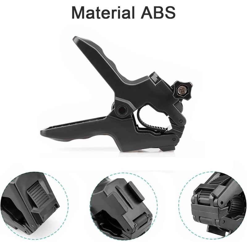 FiTSTILL Jaws Flex Clamp Mount with Adjustable Gooseneck 8-Section Compatible