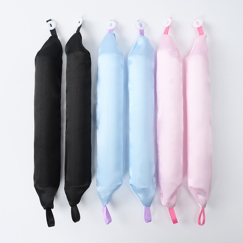 6PCS Lazy Hair Curler Set with Button Foam Rollers Big