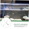 CAXUSD 1Set Aquarium Hydrometer Glass Salinity Tester for Accurate Water