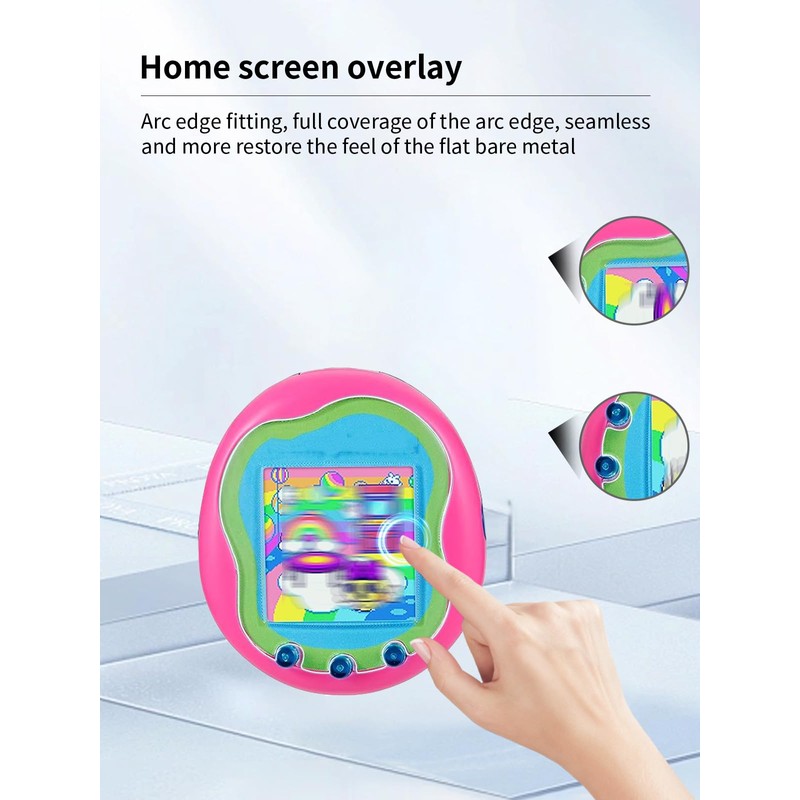 UYRUREL Screen Protector for Tamagotchi Uni High-definition Scratch Resistant Soft