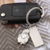 Penguin Keyring with Engraving "Ein Leben Lang an Deiner Seite"