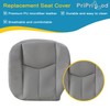 Priprilod # 922 Gray Leather Driver & Passenger Bottom &