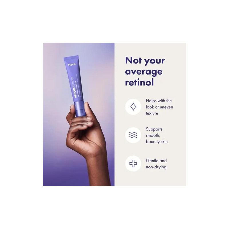 Crema Renovadora Nocturna Rescue Retinol De Hero Cosmetics