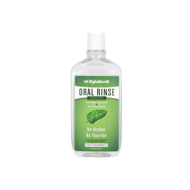 Oral Rinse, Fresh Mint, 16 fl oz (473 ml)