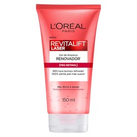 Oreal Paris Revitalift Laser Gel Limpiador Facial Renovador Enriquecido Pro Retinol 150