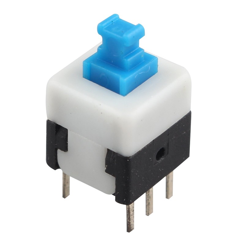 HALJIA 10 6 Pin Self Locking Switch Push Button Switch