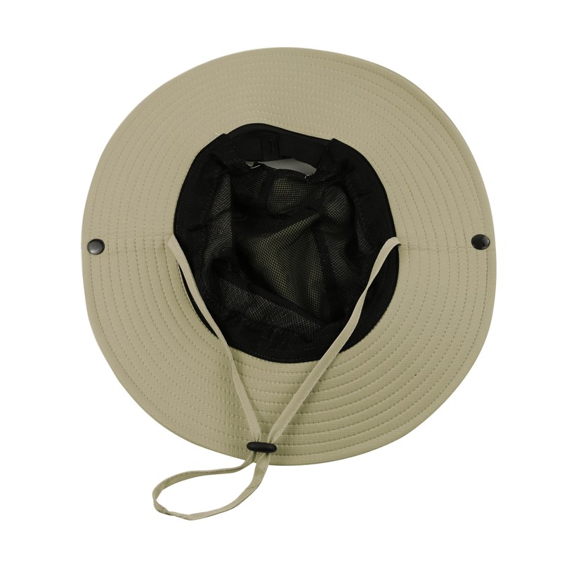 Mukeyo - Sombrero de malla para mujer, con ala ancha,
